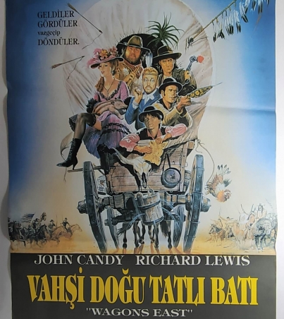 WAGONS EAST movie poster