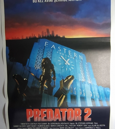 PREDATOR 2 movie poster